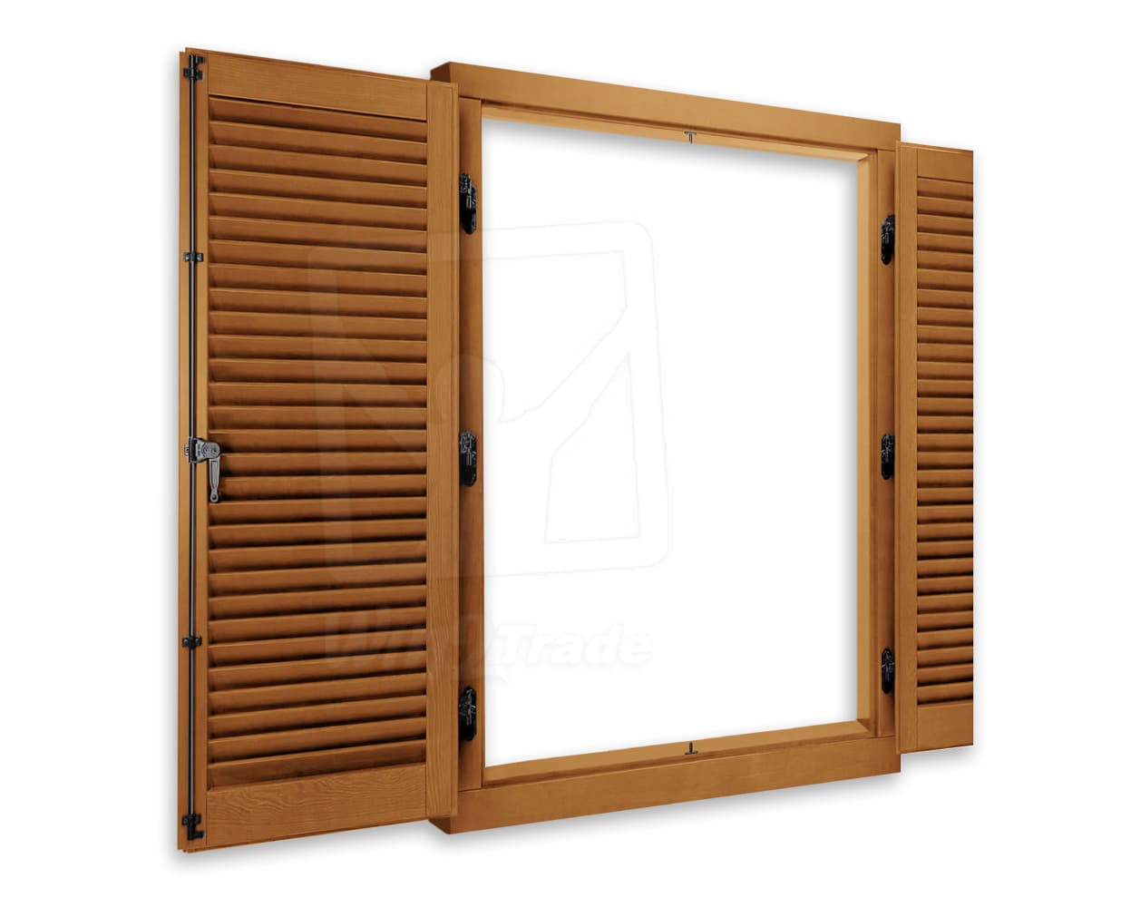 Wooden shutters